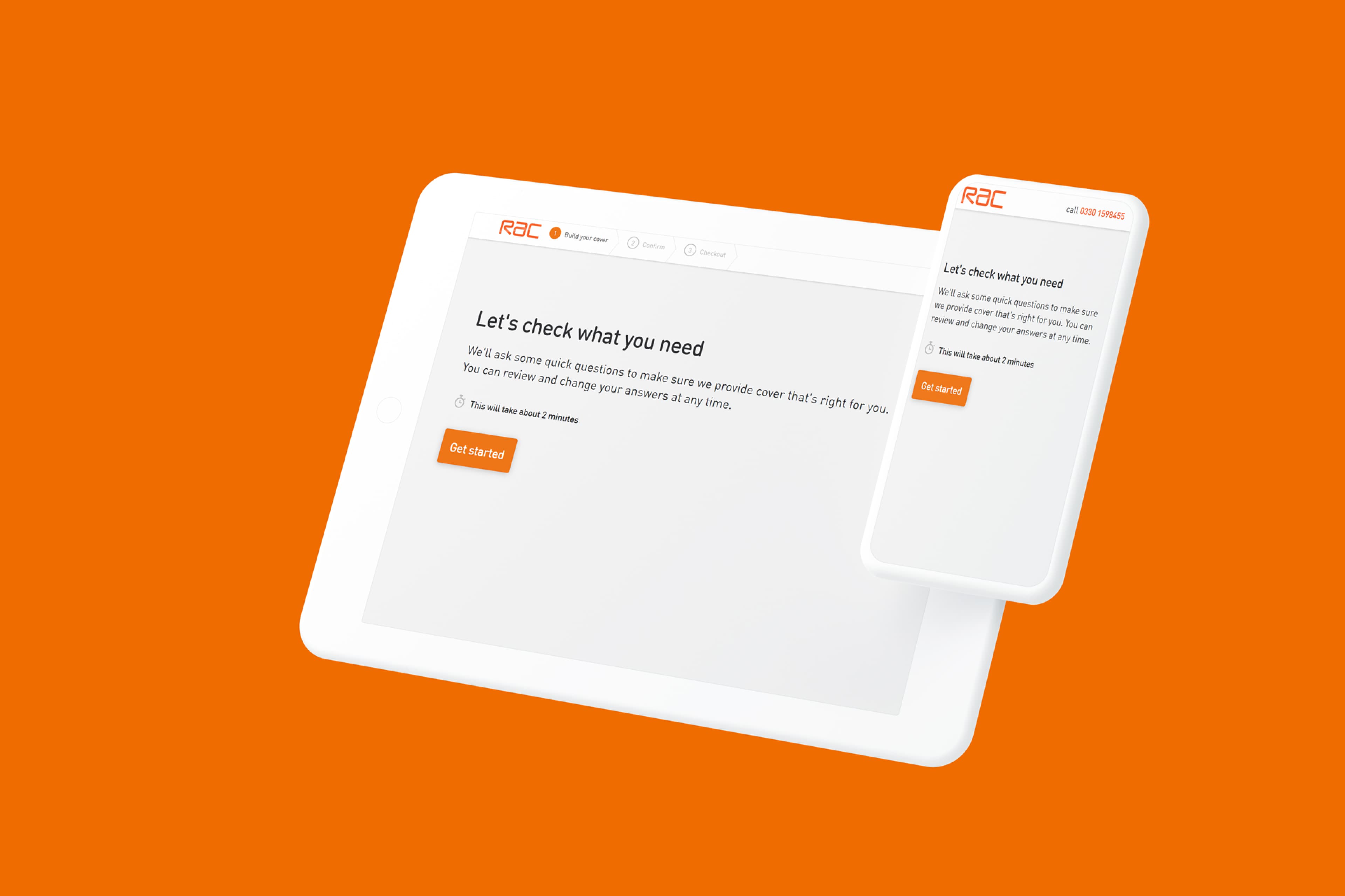 The introduction the new checkout flow