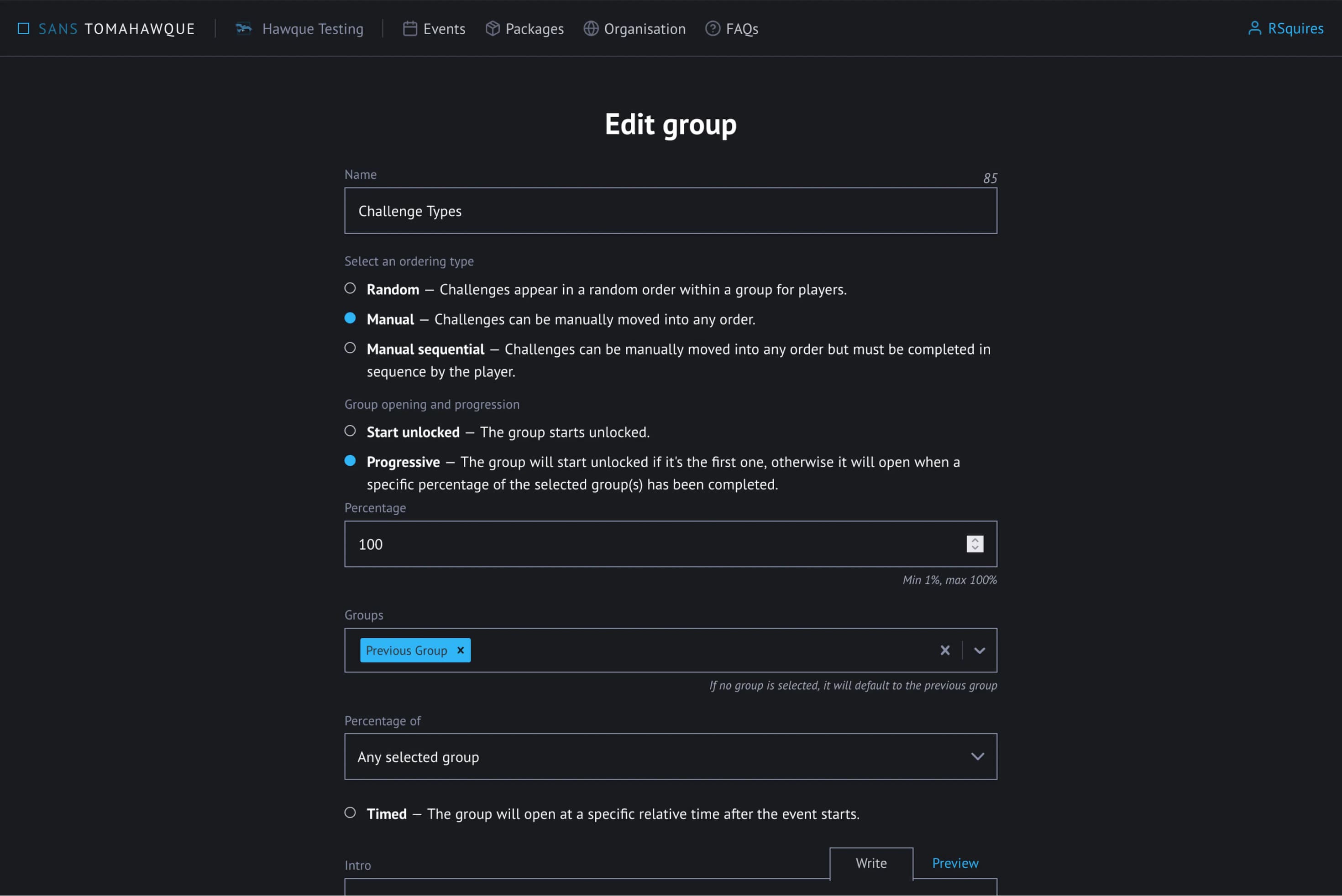 The initial form based authoring experience
